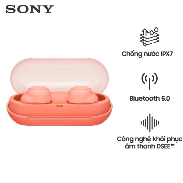 Tai Nghe Sony True Wireless WF-C500 Chính Hãng