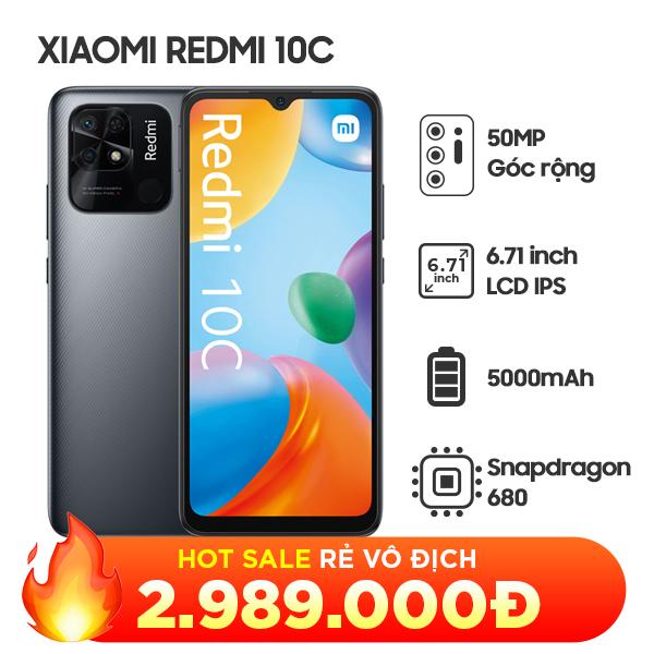 Xiaomi Redmi 10C 4G/64GB Chính Hãng
