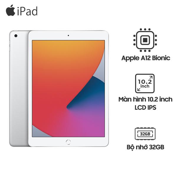 iPad Gen 8 10.2 inch Wifi Cellular 32GB Cũ 99%