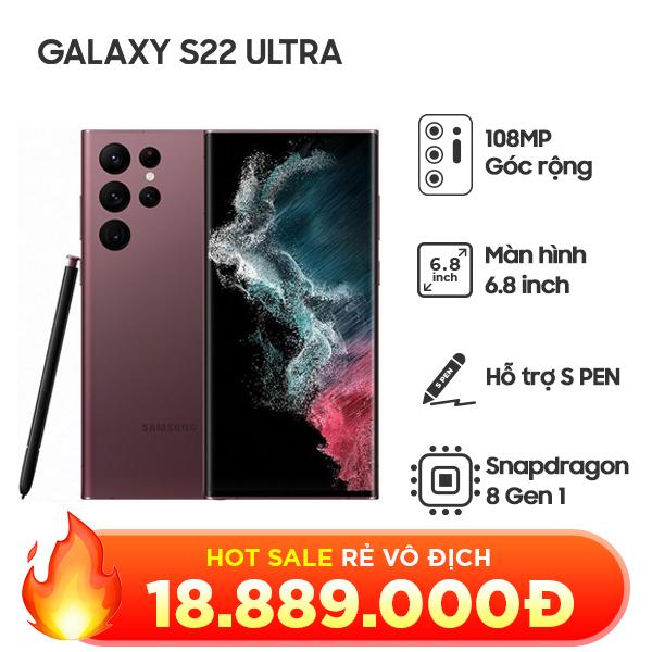 Samsung Galaxy S22 Ultra 8G/128GB Chính Hãng - BHĐT