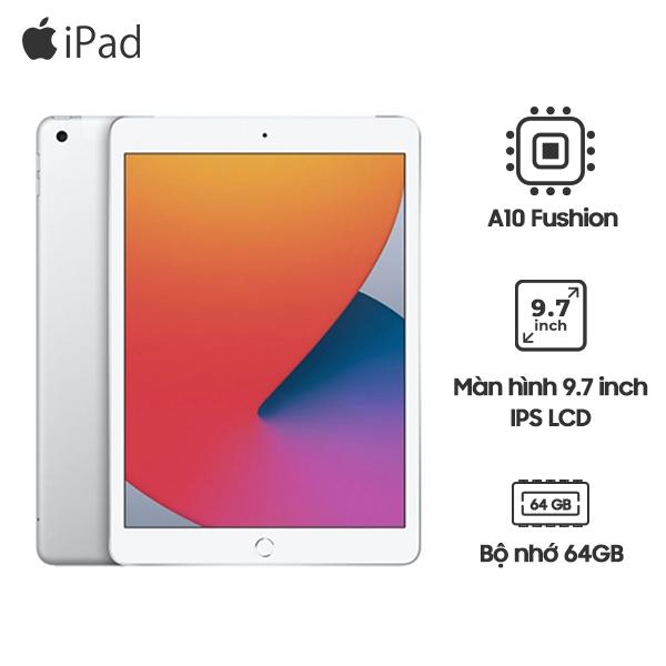 iPad Gen 6 9.7 inch Wifi 4G 32GB Cũ 99%