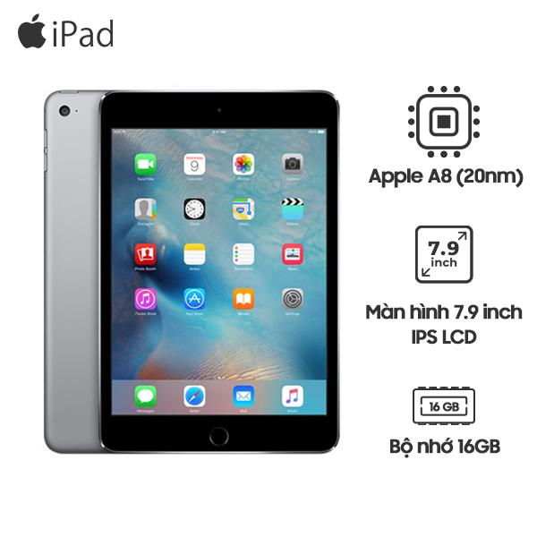 iPad Mini 4 7.9 inch Wifi Cellular 16GB Cũ 99%