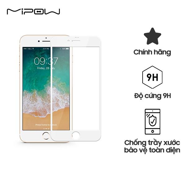 Miếng dán cường lực Mipow Kingbull 3D Cho iPhone 8 | 7 | SE