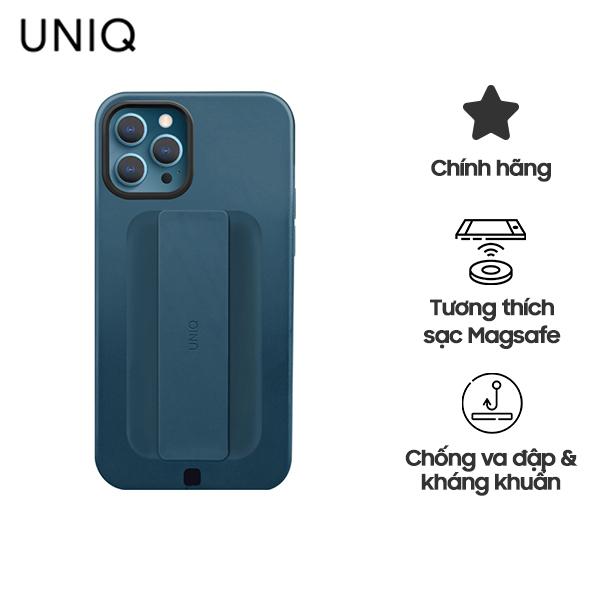 Ốp Lưng UNIQ Hybrid Iphone 12 Pro Max Heldro Antimicrobial