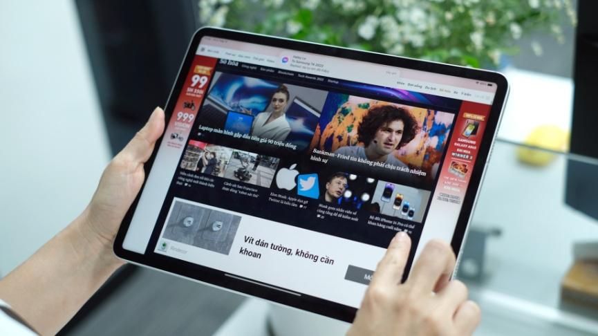 iPad Pro M2 12.9 inch 2022 Wifi 5G kết nối tốc độ cao
