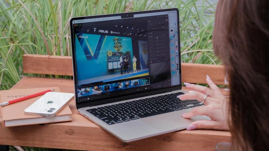 macbook air 2022 pin cao