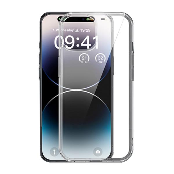 Ốp Lưng Trong Suốt Mipow Tempered Glass iPhone 15 Series