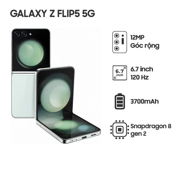 Samsung Galaxy Z Flip5 5G 8G/256GB Chính Hãng - BHĐT