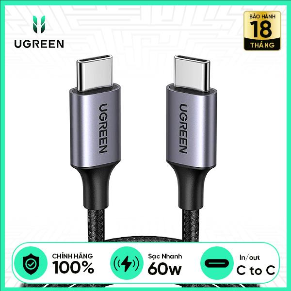 Cáp Sạc UGREEN 60W C To C US261 1M