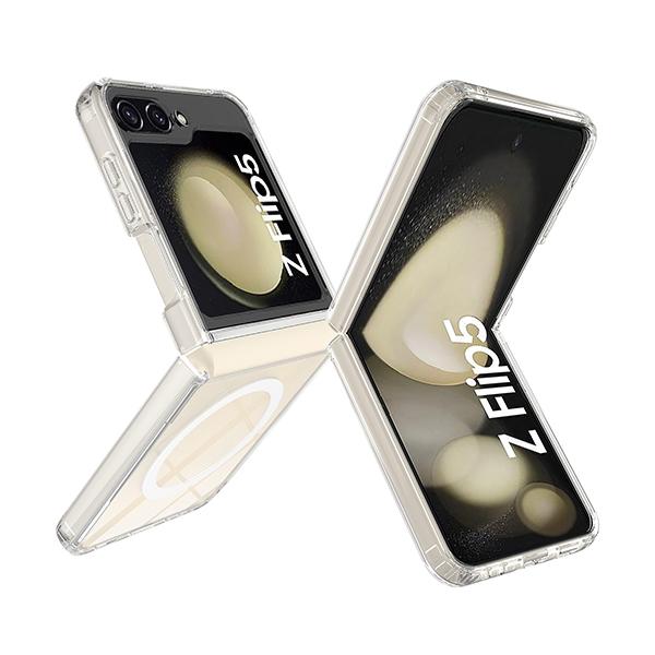 Ốp Lưng Trong Suốt Magsafe Cho Samsung Galaxy Z Flip5