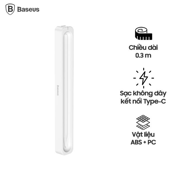 Đế Sạc Không Dây Cho Bút Cảm Ứng Baseus Pencil Type-C Cable 3A 0.3m