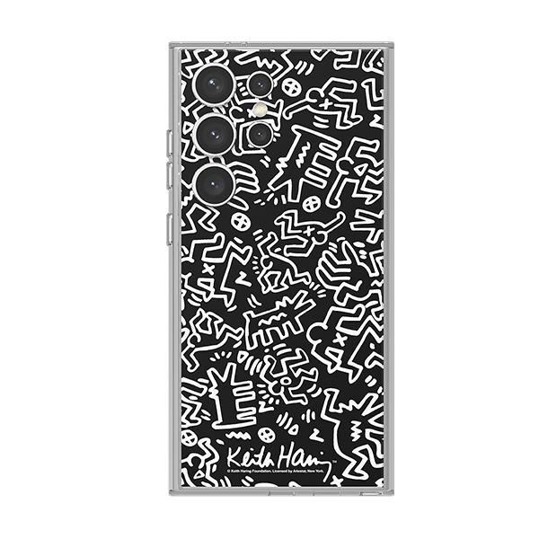 Tấm mặt lưng thông minh Galaxy S24 Ultra phiên bản Keith Harring Mono