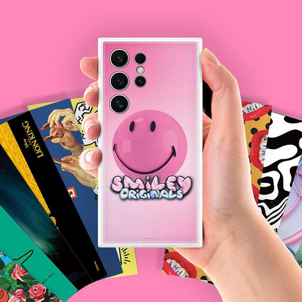 Tấm mặt lưng thông minh Galaxy S24 Ultra phiên bản Keith Harring Mono