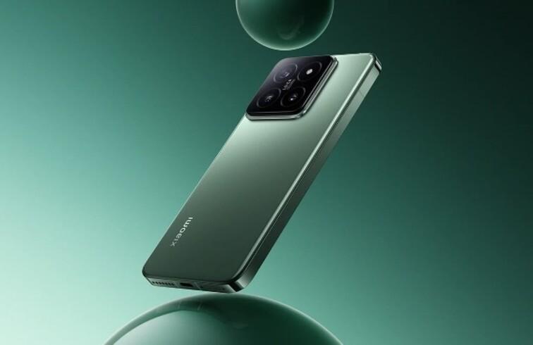 màu xanh ngọc bích xiaomi mi 14