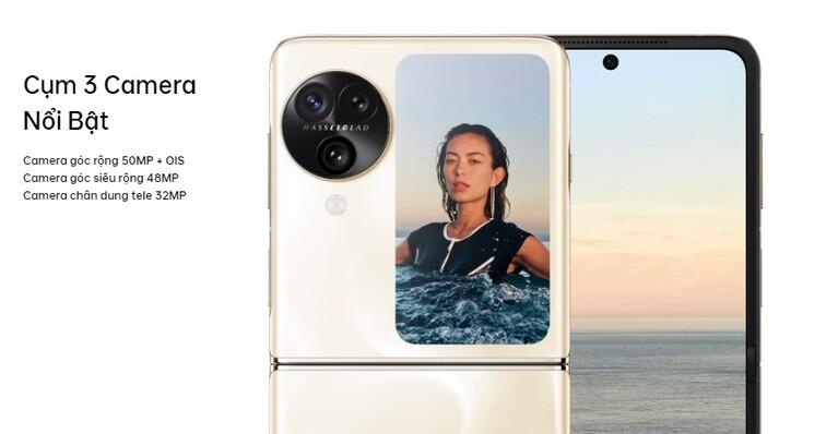 camera Oppo Find N3 Flip