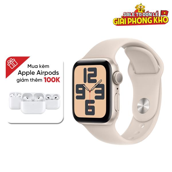 Apple Watch SE 2023 40mm GPS Viền Nhôm Chính Hãng