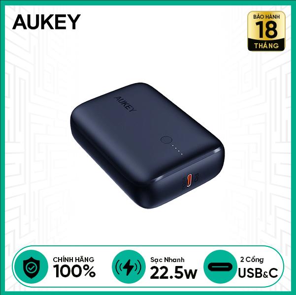 Pin Sạc Dự Phòng AUKEY Siêu Nhỏ Sạc Nhanh 22.5W 10.000mAh PB-N83S / PB-Y55