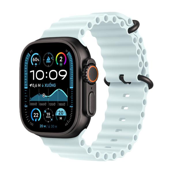 Apple Watch Ultra 2 49mm GPS + Cellular Viền Titanium Đen Chính Hãng Apple Việt Nam