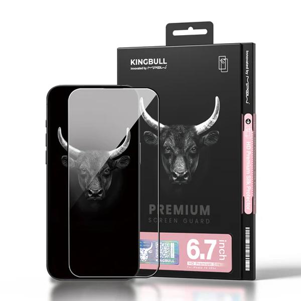 Miếng Dán Cường Lực Mipow KingBull HD Cho iPhone 16 Series