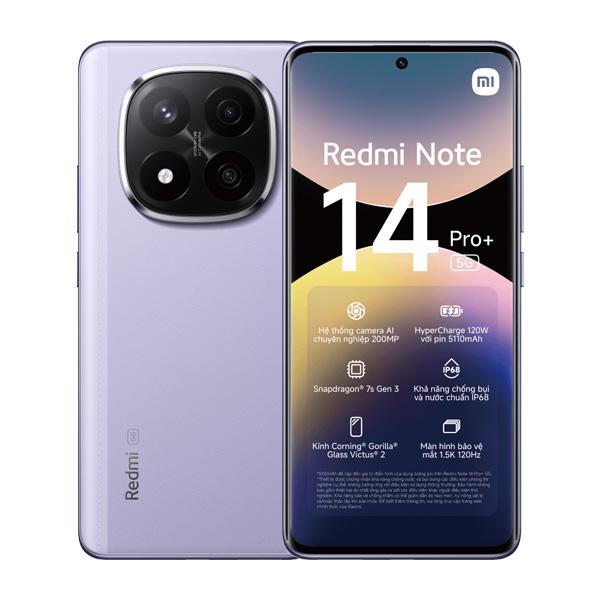 Xiaomi Redmi Note 14 Pro+ 5G 8GB/256GB Chính Hãng