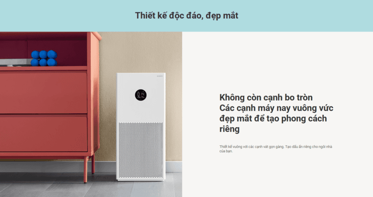 Thiết kế nhỏ gọn