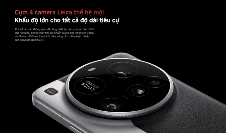 4 Camera đỉnh cao