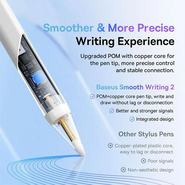 Bút Cảm Ứng Baseus Smooth Writing 2 Lite with LED Indicator