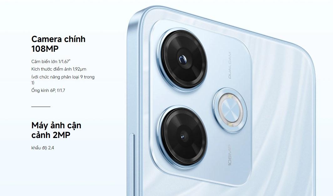 Camera 108MP siêu đêm siêu rõ