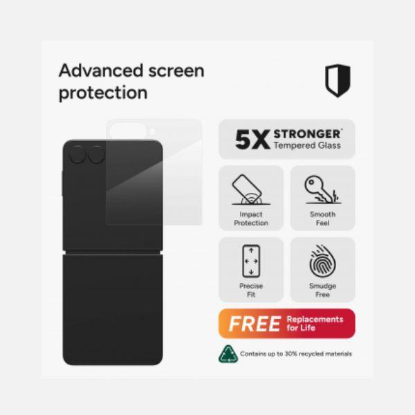 Miếng Dán Cường Lực ZAGG IS Glass Elite Samsung Galaxy Z Flip7