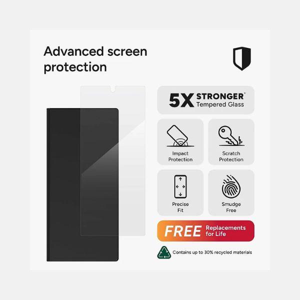 Miếng dán màn hình InvisibleShield Glass Elite cho Samsung Galaxy Z Fold7