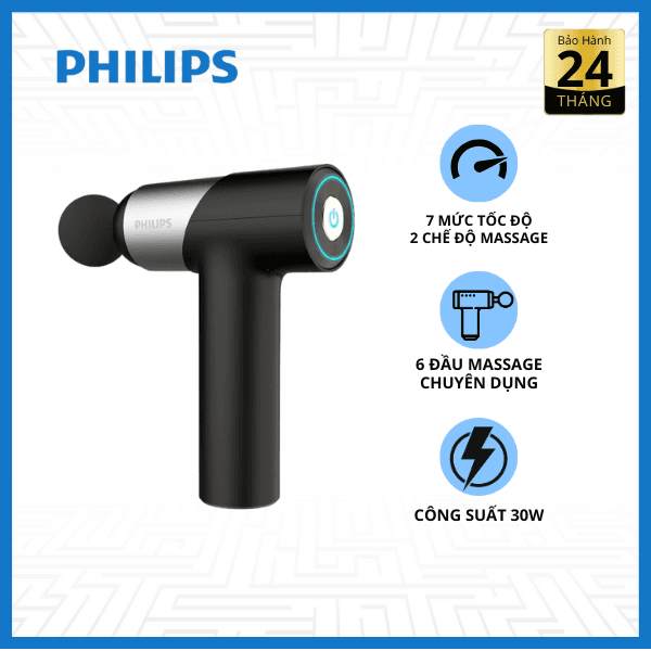 Súng Massage Fascial Gun Philips PPM7323 Chính Hãng