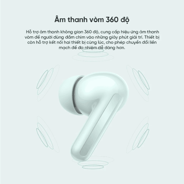 Tai nghe Bluetooth True Wireless Xiaomi Redmi Buds 6 Chính Hãng