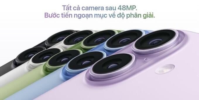 Hệ thống camera sau 48MP Fusion