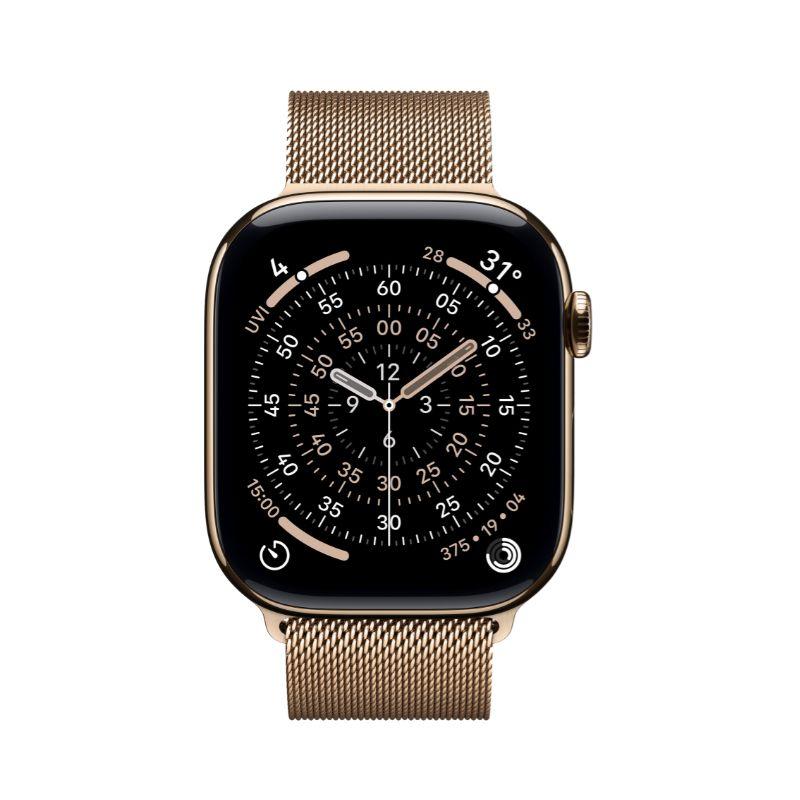 Apple Watch Series 11 46mm GPS + Cellular Viền Titan Dây Thép Không Gỉ Chính Hãng Apple Việt Nam