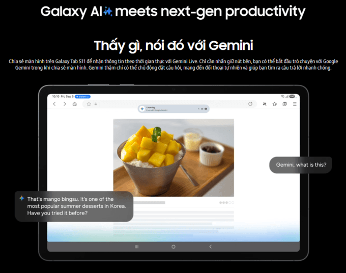 Google Gemini: “Thấy gì, hỏi đó”
