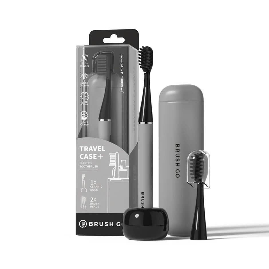 Bàn chải điện Mipow CI-900S-T Transparent Blister Packaging Chính Hãng (Đi kèm đế sạc Ceramic)