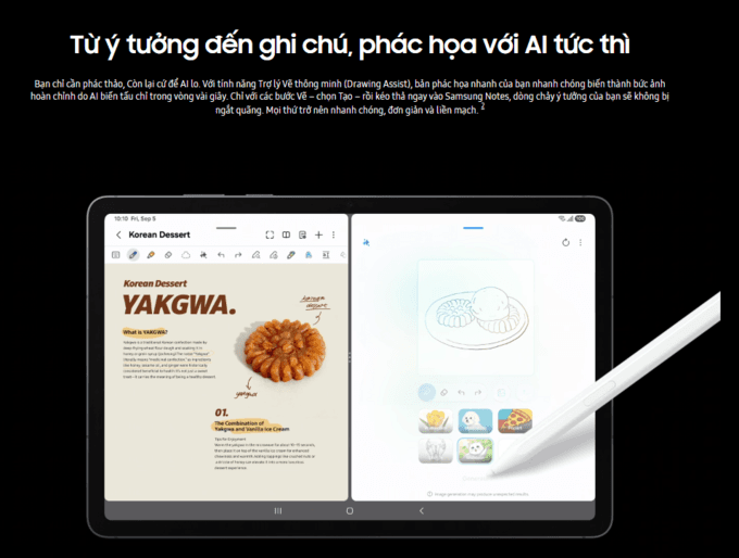 S Pen và AI