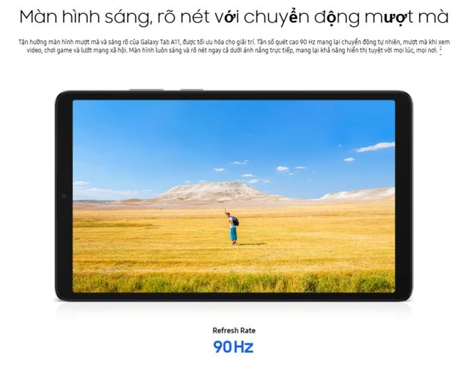 Màn hình mượt mà với tần số quét 90Hz