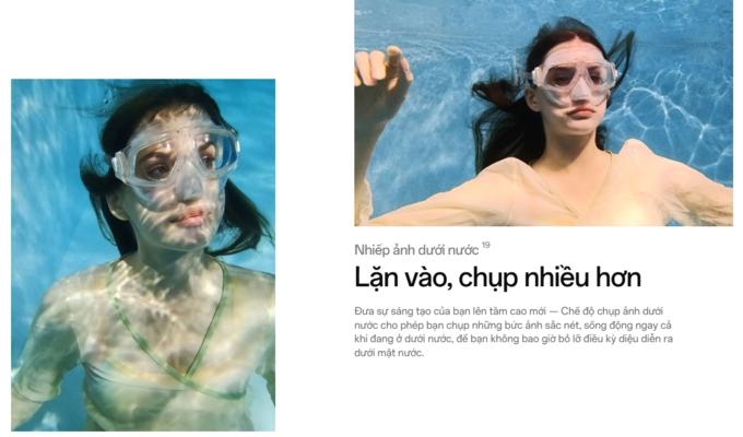 Camera 50MP siêu nét, nhiều chế độ AI