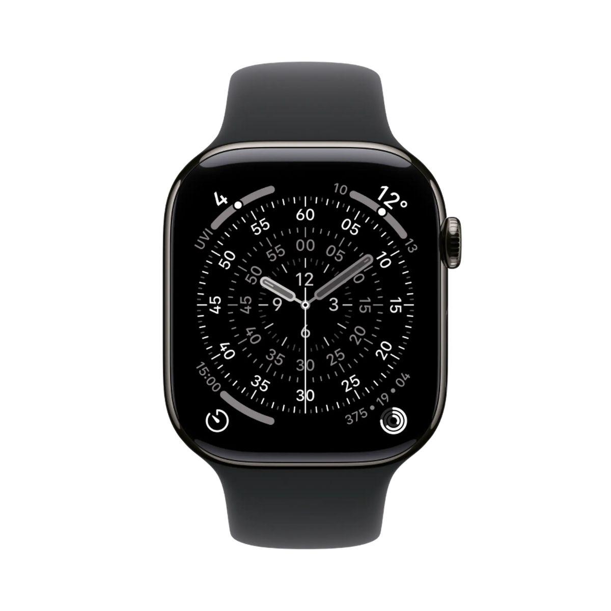 Apple Watch Series 11 42mm GPS + Cellular Viền Titan Dây Cao Su Chính Hãng Apple Việt Nam