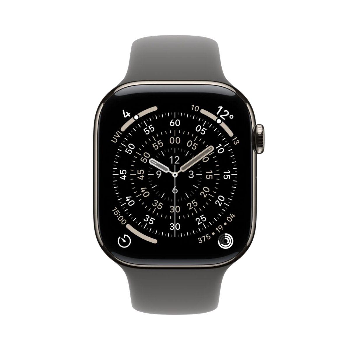 Apple Watch Series 11 42mm GPS + Cellular Viền Titan Dây Cao Su Chính Hãng Apple Việt Nam