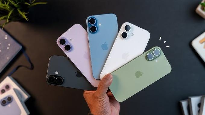 màu iphone 17 cũ