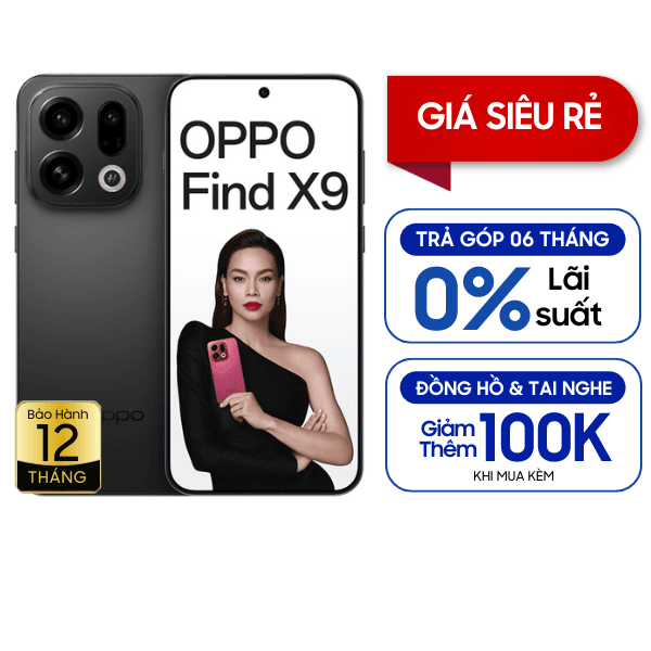 Oppo Find X9 5G 16GB/512GB Chính Hãng