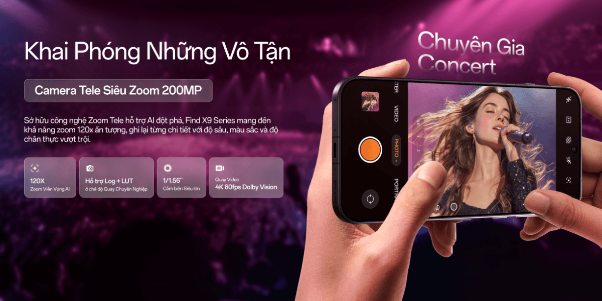 Oppo Find X9 5G 12GB/256GB Chính Hãng