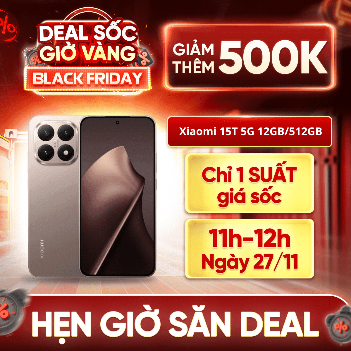 Xiaomi 15T 5G 12GB/512GB Chính Hãng