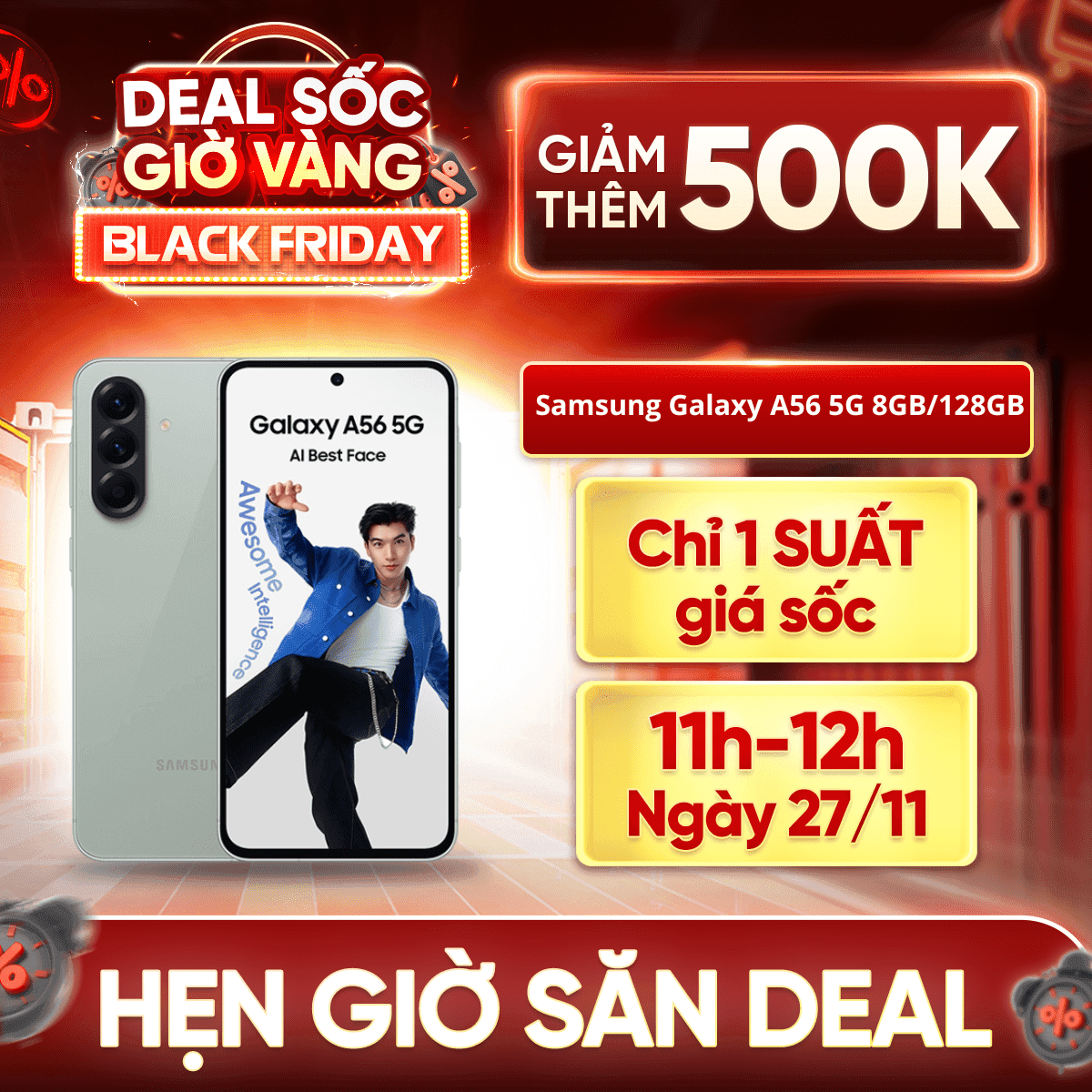 Samsung Galaxy A56 5G 8GB/128GB Chính Hãng - BHĐT