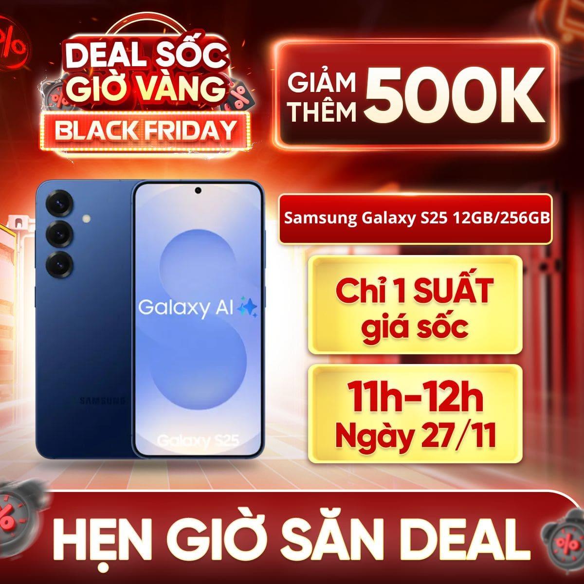 Samsung Galaxy S25 12GB/256GB Chính Hãng