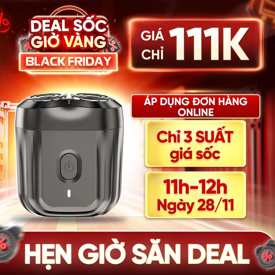 Máy cạo râu Enchen Mini 6 Lưỡi Dao Tự Mài Chống Nước IPX6 Chính Hãng