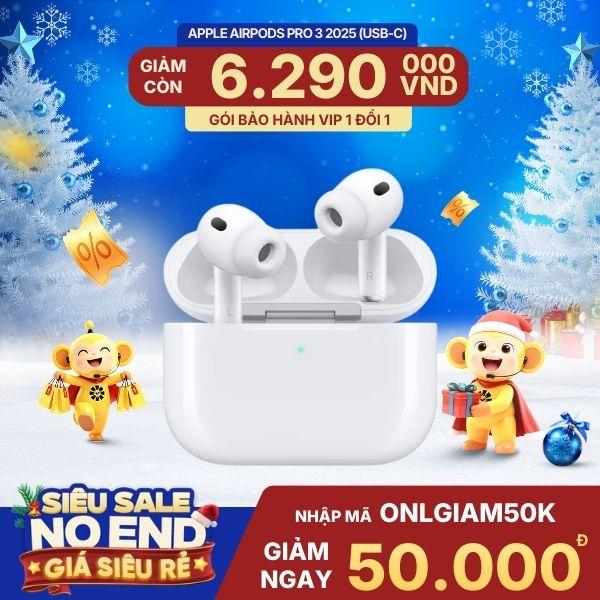 Tai nghe Bluetooth Apple AirPods Pro 3 2025 (USB-C) - Chính hãng VN