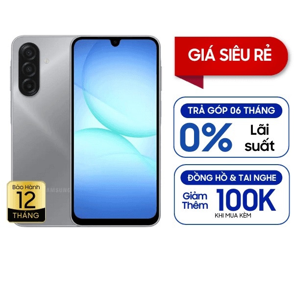 Samsung Galaxy A17 4G 4GB/128GB Chính Hãng BHĐT